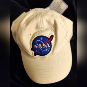 Kids Red Canoe NASA Baseball Cap